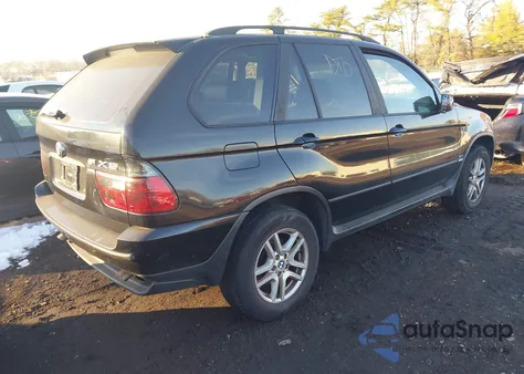 2004 BMW X5 3.0I из США, поврежденный, VIN 5UXFA13514LU31714